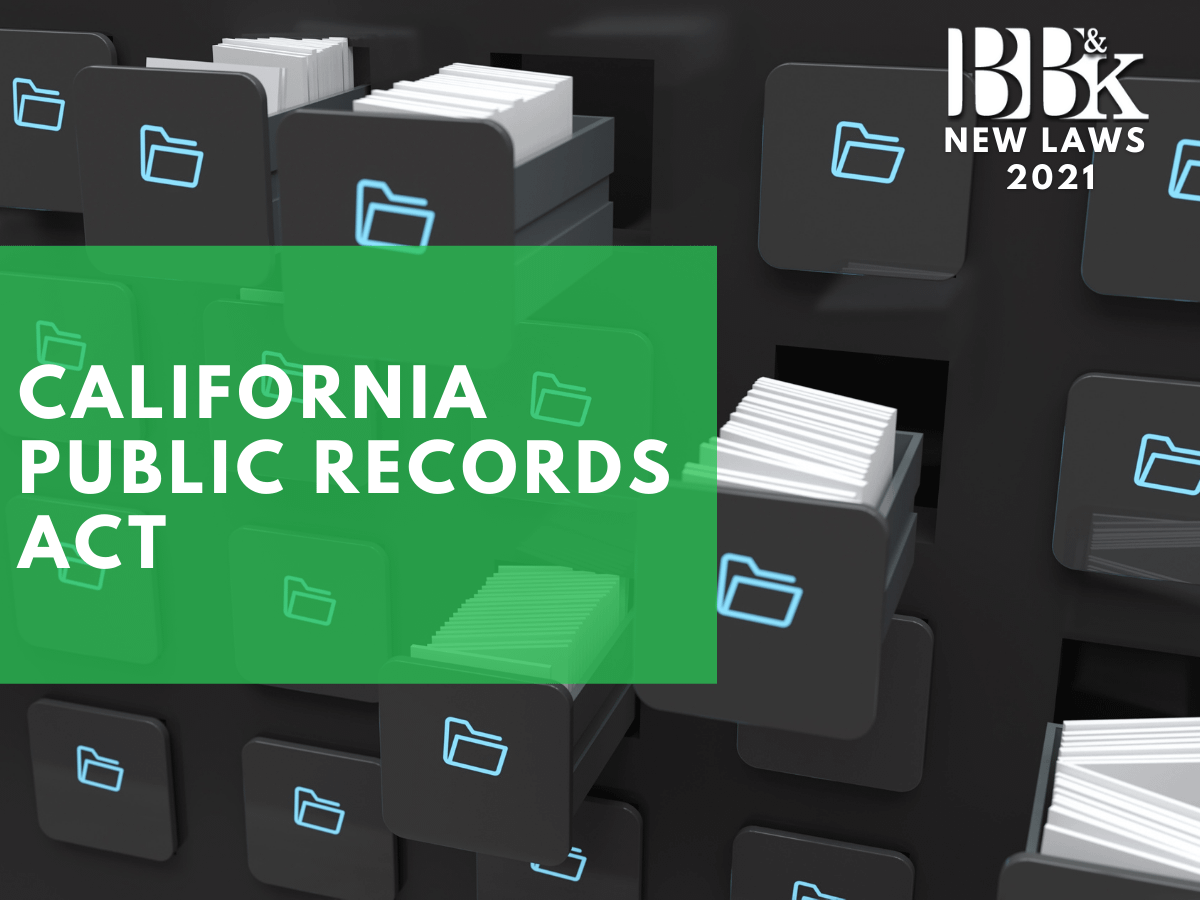 public records act request
